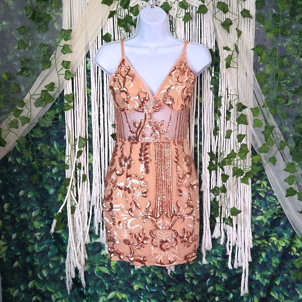 Pretty Little Thing Sequined Dress